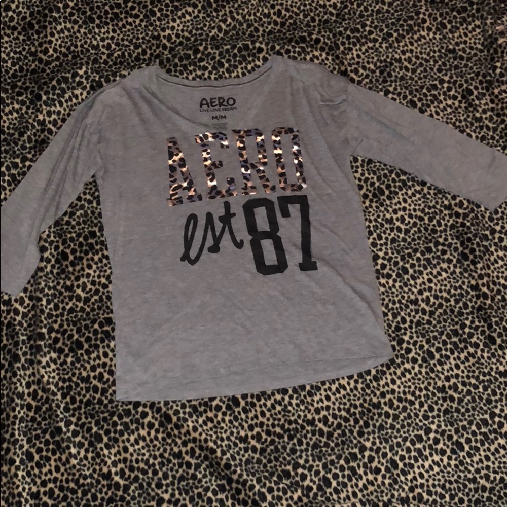 3/4 sleeve aero top